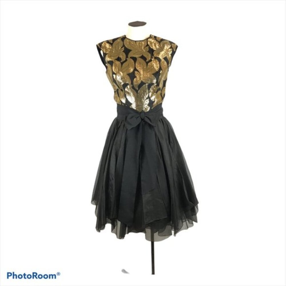 Suzy Perette vintage 1950s formal cocktail dress